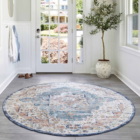Nuloom Sawyer Vintage Transitional Area Rug 4ft KKDL01A-R404